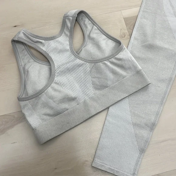 Grey Matching Workout Set - Picture 5 of 5